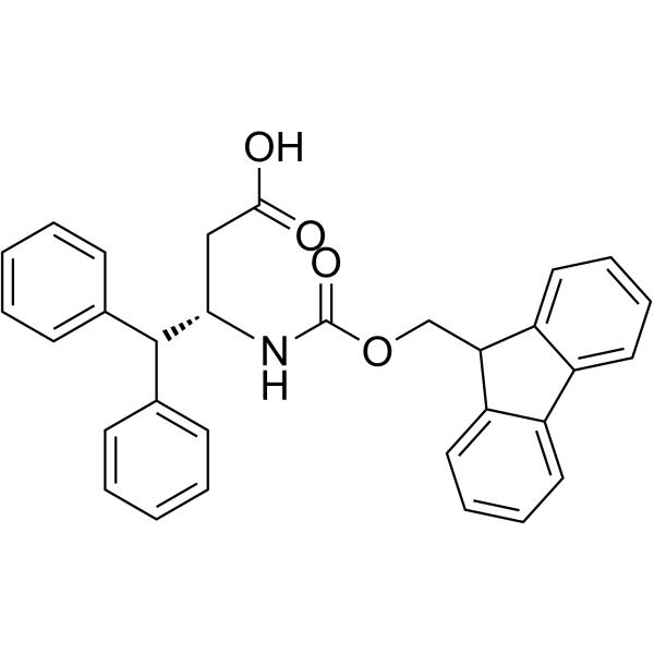 (S)-3-((((9H-芴-9-基)甲氧基)羰基)氨基)-4,4-二苯基丁酸