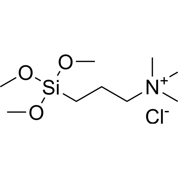 三甲基[3-(三甲氧基硅烷基)丙基]氯化铵 (50%于甲醇中