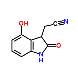 (3R)-2,3-二氢-4-羟基-2-氧代-1H-吲哚-3-乙腈