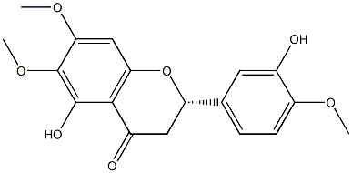 3',5-二羟基-4',6,7-三甲氧基黄烷酮