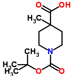 1-Boc-4-甲基-4-哌啶甲酸