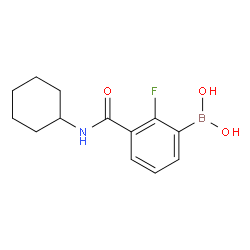 3-(环己基氨基甲酰)-2-氟苯硼酸