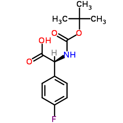 (S)-2-((叔丁氧基羰基)氨基)-2-(4-氟苯基)乙酸