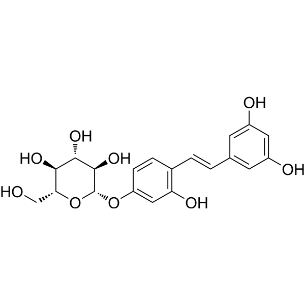 氧化白藜芦醇-4'-O-β-D-葡萄糖苷