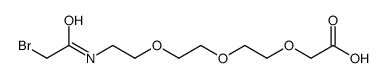 Bromoacetamide-PEG3-C1-acid