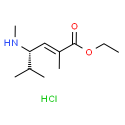 (S,E)-2,5-二甲基-4-(甲基氨基)己-2-烯酸乙酯盐酸盐