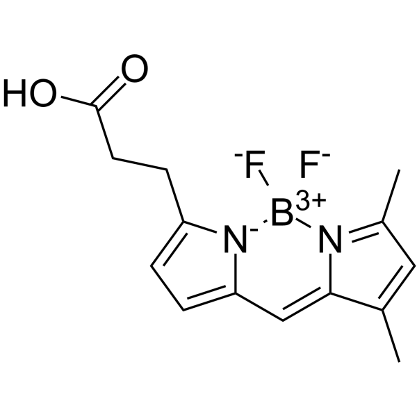 4,4-二氟-5,7-二甲基-4-硼杂-3a,4a-二氮杂-s-引达省-3-丙酸