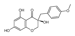 3,5,7-三羟基-3-(4-甲氧基苄基)-4-色满酮