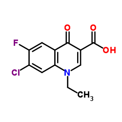 7-氯-1-乙基-6-氟-4-氧氢喹啉-3-羧酸