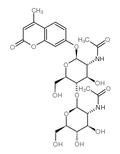 4-甲基伞形酮基 BETA-D-N,N'-二乙酰基壳二糖糖苷