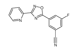 3-(吡啶-2-基)-5-(3-氟-5-氰基苯基)-1,2,4-噁二唑