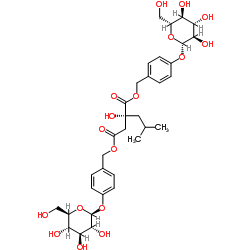 1,4-二[4-(葡萄糖氧)苄基]-2-异丁基苹果酸酯