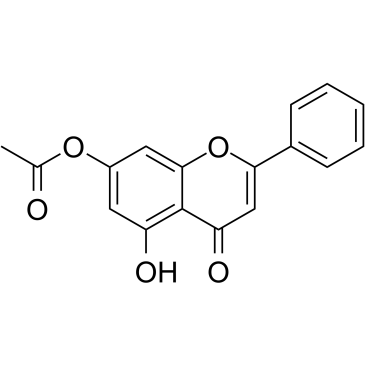 5-羟基-7-乙酰氧基黄酮