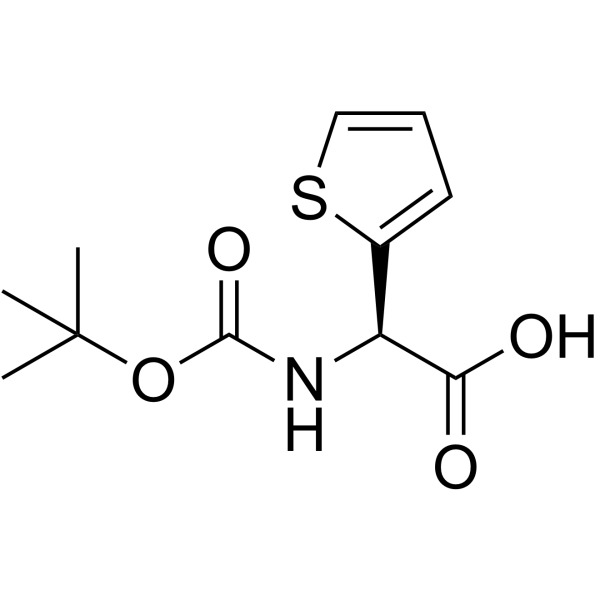 (R)-2-((叔丁氧基羰基)氨基)-2-(噻吩-2-基)乙酸