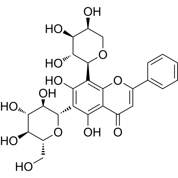 白杨素6-C-葡萄糖8-C-阿拉伯糖苷