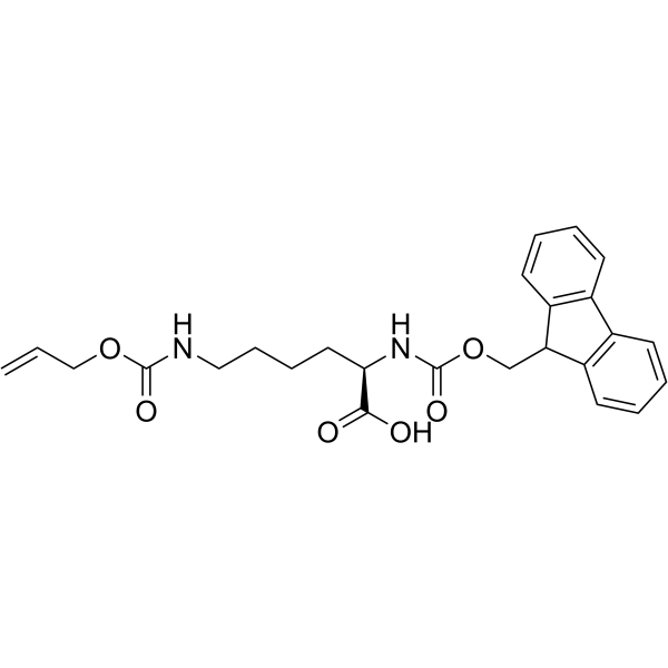 N-芴甲氧羰基-N'-烯丙氧基羰基-D-赖氨酸