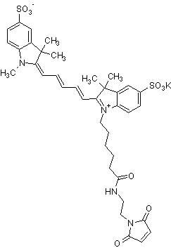 Sulfo-Cy5-Mal potassium