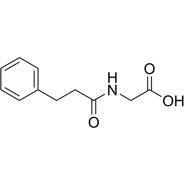 N-(3-苯基丙酰基)甘氨酸