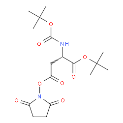 N-T-BOC-B-叔丁基-L-天冬氨酸 N-羟基丁二酰亚胺