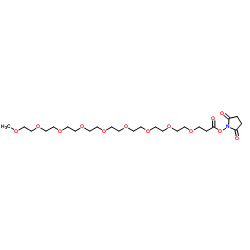 m-PEG8-CH2CH2-NHS ester