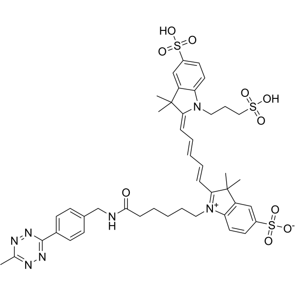 Sulfo-Cy5-Methyltetrazine