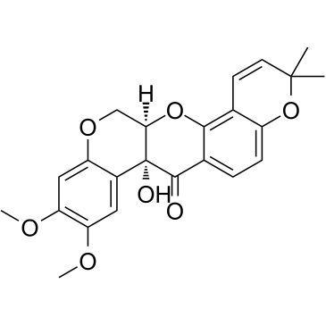 灰叶草素, 羟基鱼藤素