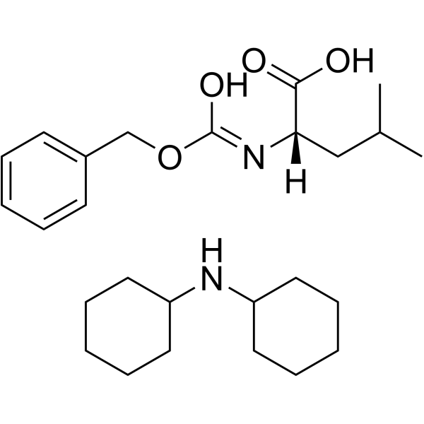 |N|-苄氧羰基-L-亮氨酸 二环己基铵盐(图1)