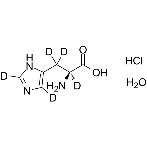 L-组氨酸盐酸盐,一水 d5 (水合盐酸盐)