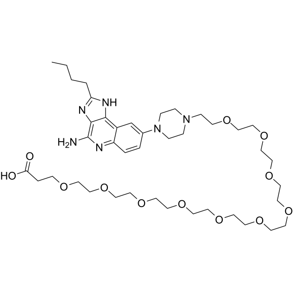 TLR7/8 agonist 4 hydroxy-PEG10-acid