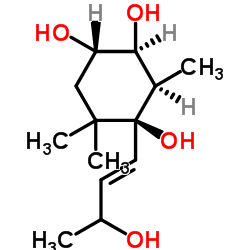 4-(3-羟基-1-丁烯基)-3,5,5-三甲基-1,2,4-环己烷三醇