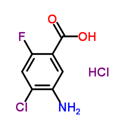 5-氨基-4-氯-2-氟苯甲酸盐酸盐