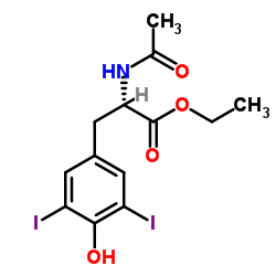 N-乙酰基-3,5-二碘-L-酪氨酸乙酯